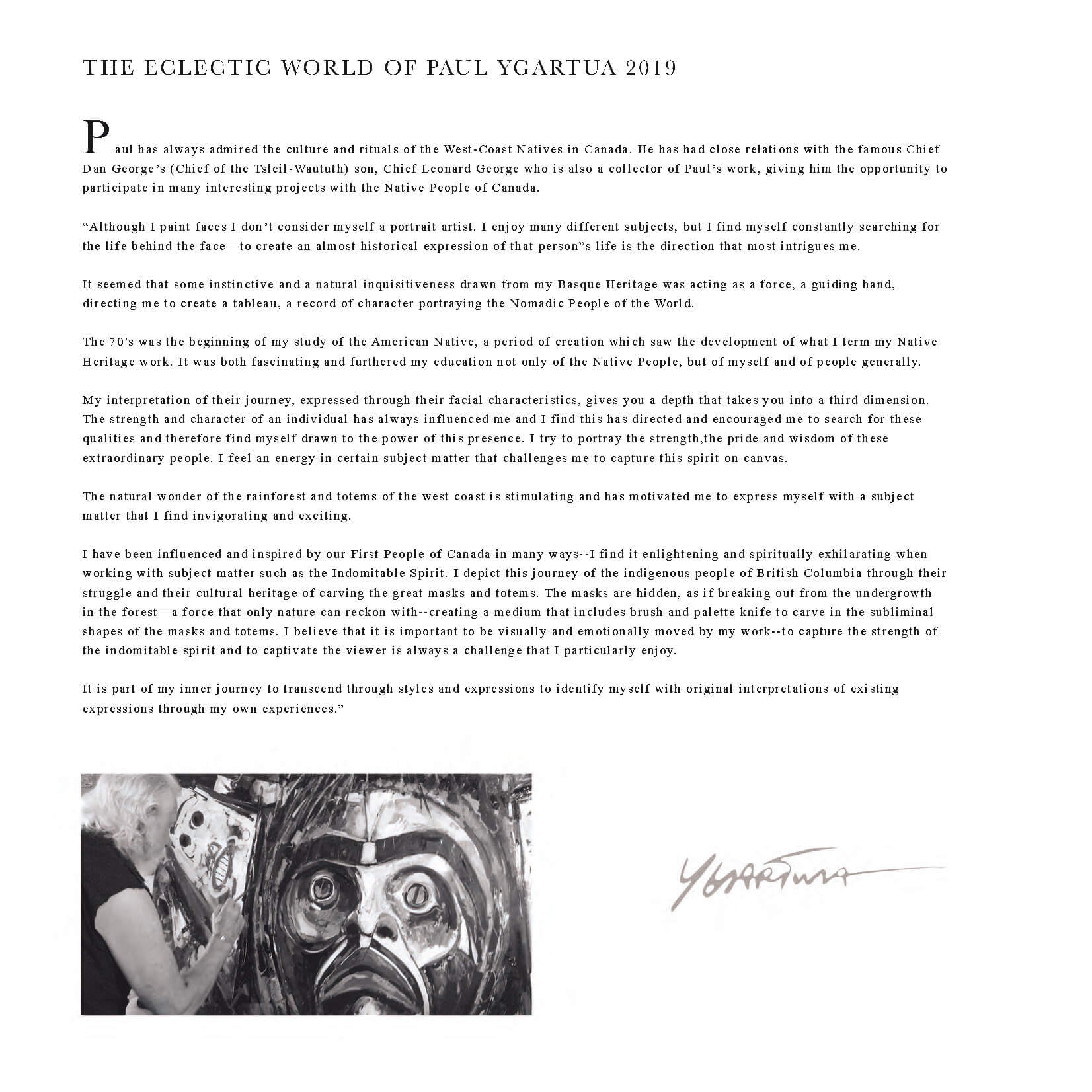 Eagle Spirit Ygartua web Page 03 — Art Book – Presenting Paul Ygartua artwork for Eagle Spirit Gallery