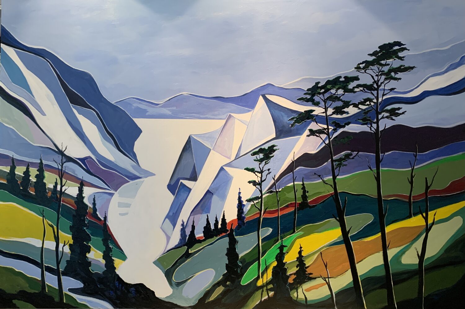 Image accompanying Canadiana Series - West Coast Mountains Art