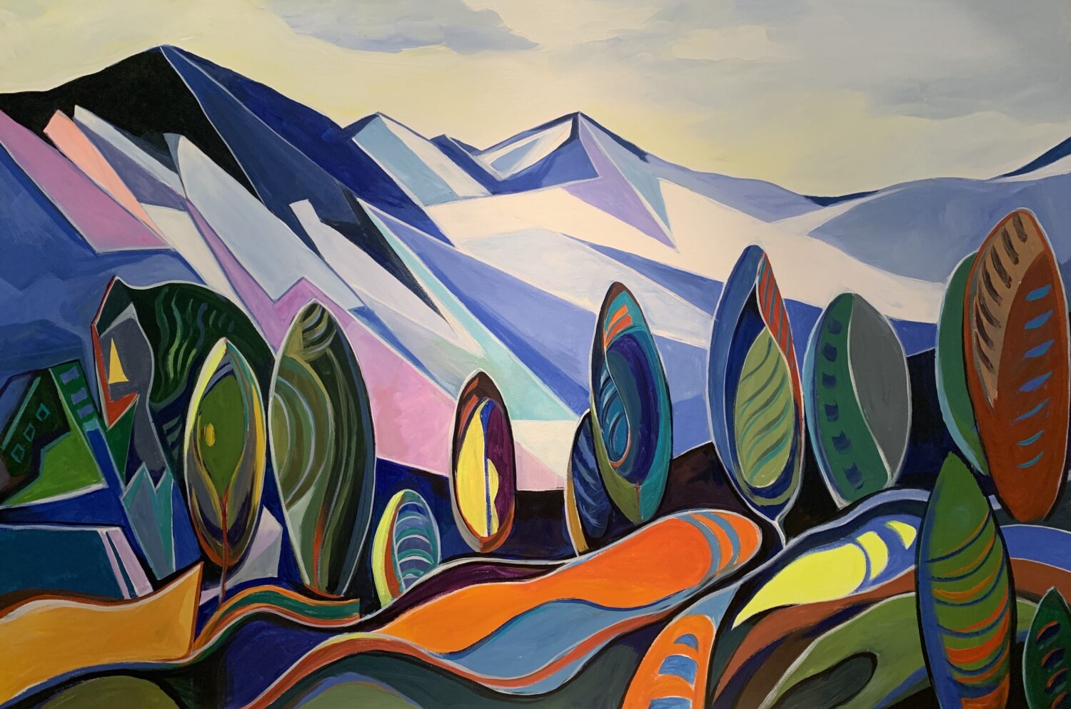 Image accompanying Canadiana Series - West Coast Mountains Art