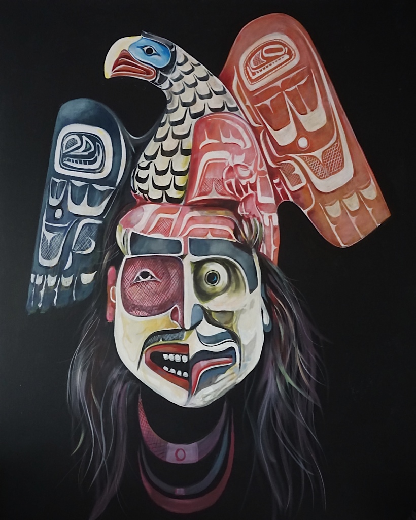 Spirits Visionary - Native Mask Painting